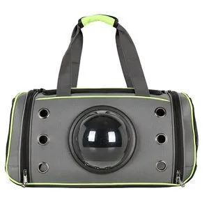 Torba za pse i mačke Space Capsule Siva 50x27x31 cm
