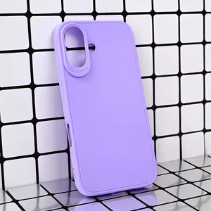 Torbica 3D Camera za iPhone 16 6.1 ljubicasta