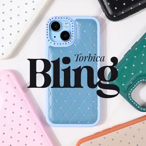 Torbica Bling za iPhone 14 6.1 crna