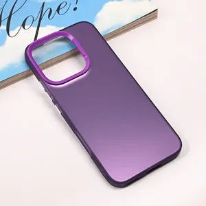 Torbica Clear za Honor 400 Lite ljubicasta
