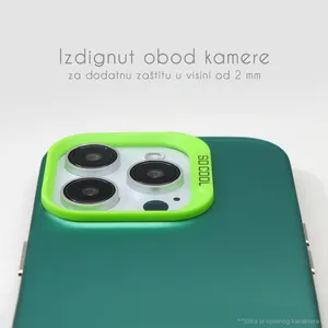 Torbica Clear za iPhone 16 6.1 ljubicasta