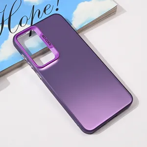 Torbica Clear za Samsung S936B Galaxy S25 Plus ljubicasta