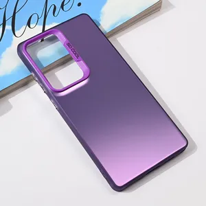 Torbica Clear za Samsung S938B Galaxy S25 Ultra ljubicasta