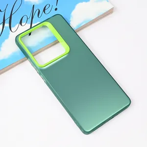 Torbica Clear za Xiaomi Redmi Note 14s zelena