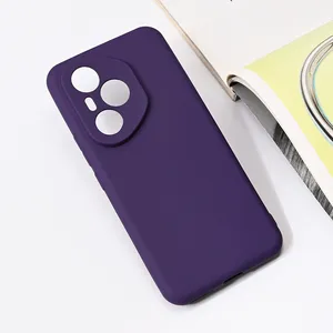 Torbica Gentle Color za Honor 400 Pro ljubicasta