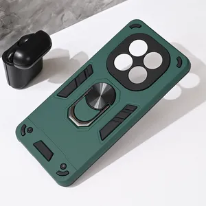 Torbica Hard Ring za Xiaomi Redmi Note 14 Pro Plus (EU) tamno zelena