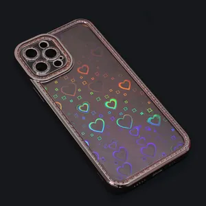 Torbica Heart IMD za iPhone 12 Pro Max 6.7 roze
