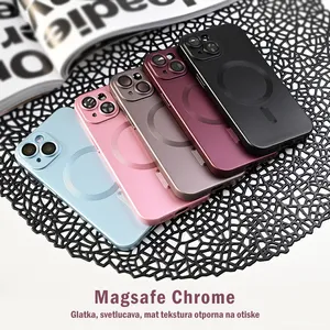 Torbica Magsafe Chrome za iPhone 13 6.1 zelena