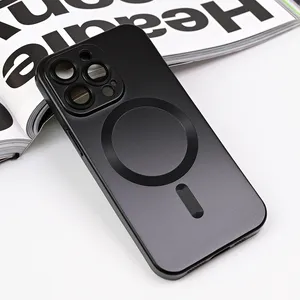 Torbica Magsafe Chrome za iPhone 13 Pro 6.1 crna