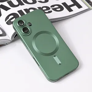 Torbica Magsafe Chrome za iPhone 16 6.1 zelena