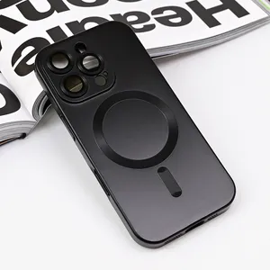 Torbica Magsafe Chrome za iPhone 16 Pro 6.3 crna