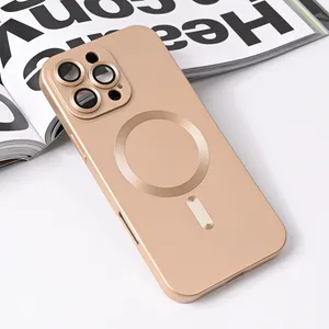 Torbica Magsafe Chrome za iPhone 16 Pro Max 6.9 zlatna