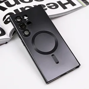 Torbica Magsafe Chrome za Samsung S918B Galaxy S23 Ultra crna