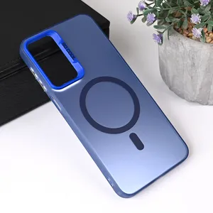 Torbica Magsafe Clear za Samsung A165F Galaxy A16 5G plava