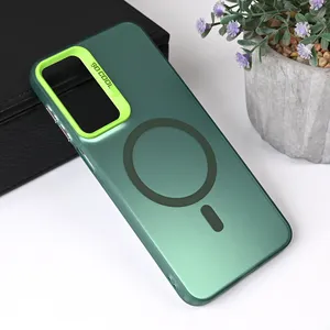 Torbica Magsafe Clear za Samsung A165F Galaxy A16 5G zelena