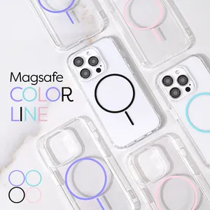 Torbica Magsafe Color Line za iPhone 11 6.1 roze