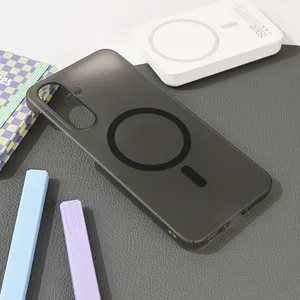 Torbica Magsafe Matte PC za Samsung A366B Galaxy A36 5G crna