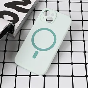 Torbica Magsafe Pure color za iPhone 13 6.1 mint