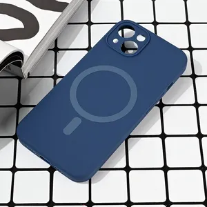 Torbica Magsafe Pure color za iPhone 13 6.1 plava