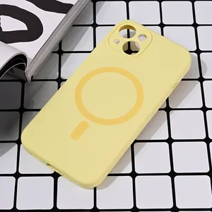 Torbica Magsafe Pure color za iPhone 13 6.1 zuta