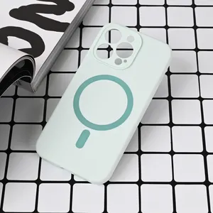 Torbica Magsafe Pure color za iPhone 13 Pro 6.1 mint