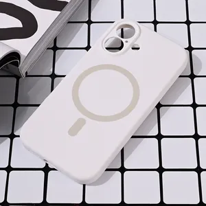 Torbica Magsafe Pure color za iPhone 16 6.1 bela