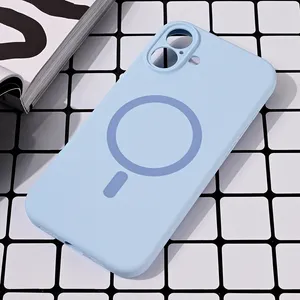 Torbica Magsafe Pure color za iPhone 16 Plus 6.7 svetlo plava