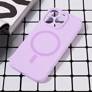 Torbica Magsafe Pure color za iPhone 16 Pro 6.3 lila