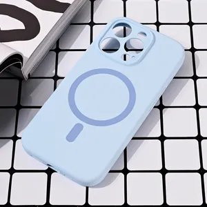 Torbica Magsafe Pure color za iPhone 16 Pro 6.3 svetlo plava
