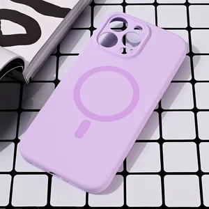 Torbica Magsafe Pure color za iPhone 16 Pro Max 6.9 lila