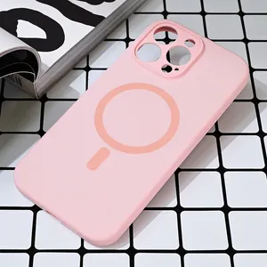 Torbica Magsafe Pure color za iPhone 16 Pro Max 6.9 roze