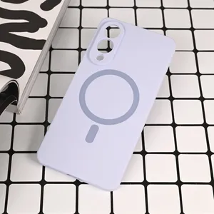 Torbica Magsafe Pure color za Samsung S937B Galaxy S25 Edge svetlo plava