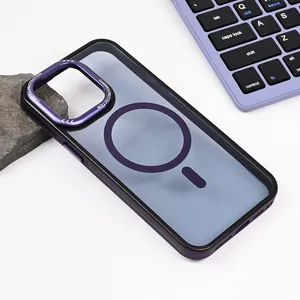 Torbica Magsafe Trendy za iPhone 13 Pro Max 6.7 ljubicasta