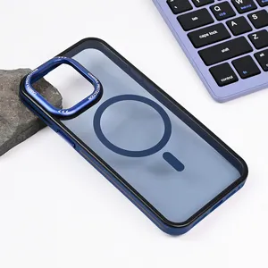 Torbica Magsafe Trendy za iPhone 13 Pro Max 6.7 plava