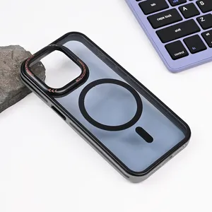 Torbica Magsafe Trendy za iPhone 15 Pro 6.1 crna