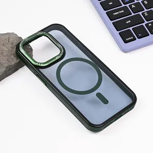 Torbica Magsafe Trendy za iPhone 15 Pro 6.1 zelena