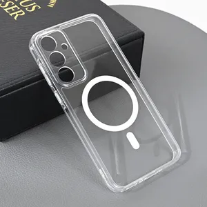 Torbica Magsafe za Samsung A556B Galaxy A55 5G transparent