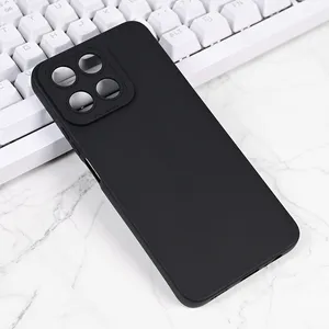 Torbica Silikon Pro Camera za Honor 200 Smart/Honor X7c crna