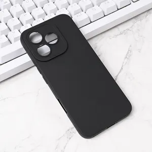 Torbica Silikon Pro Camera za Honor 400 Lite crna