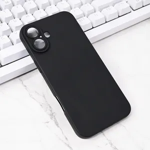 Torbica Silikon Pro Camera za iPhone 16 Plus 6.7 crna