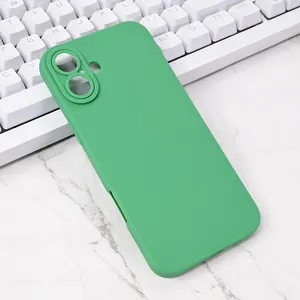 Torbica Silikon Pro Camera za iPhone 16 Plus 6.7 tamno zelena