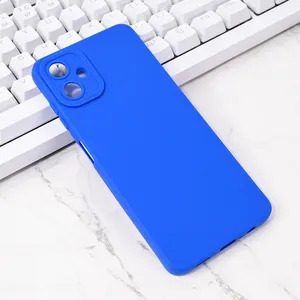 Torbica Silikon Pro Camera za Samsung A065F Galaxy A06 4G tamno plava