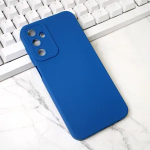 Torbica Silikon Pro Camera za Samsung A156B Galaxy A15 5G tamno plava
