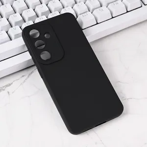Torbica Silikon Pro Camera za Samsung S25 5G crna