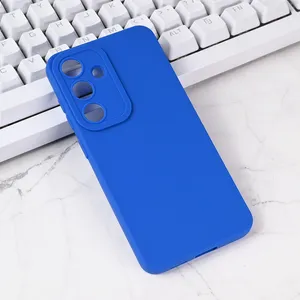 Torbica Silikon Pro Camera za Samsung S25 5G plava