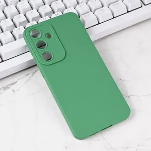 Torbica Silikon Pro Camera za Samsung S936B Galaxy S25 Plus zelena
