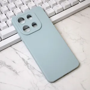 Torbica Silikon Pro Camera za Xiaomi Redmi Note 13 4G (EU) svetlo plava
