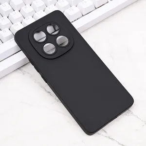 Torbica Silikon Pro Camera za Xiaomi Redmi Note 14 Pro 5G crna