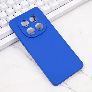 Torbica Silikon Pro Camera za Xiaomi Redmi Note 14 Pro Plus plava