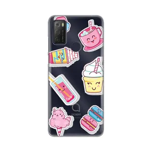 Torbica Silikonska Print Skin za Alcatel 1S 2021/3L 2021/A1 Alpha 21 Ice cream